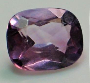 Amethyst im Smaragdschliff, Gewicht: 2.5 ct.