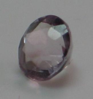 Amethyst, rund violett, Durchmesser: 6,06 mm