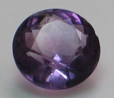 Amethyst im Rundschliff, Gewicht: 1.25 ct.