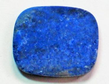 Lapislazuli Platte, rechteckig, abgerundete Ecken, Masse (L/B/H): 13,74 x 11,39 x 2,09 mm