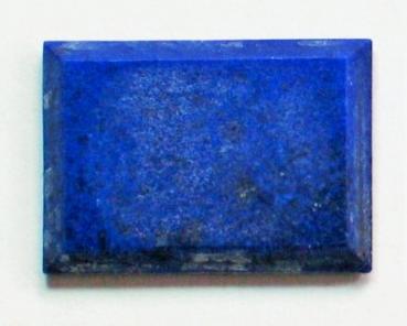 Lapislazuli Platte, rechteckig, Masse (L/B/H): 13,97 x 9,95 x 2,24 mm