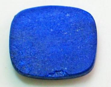 Lapislazuli, Kissen (Cushion), Masse (L/B/H): 13,45 x 11,25 x 2,98 mm