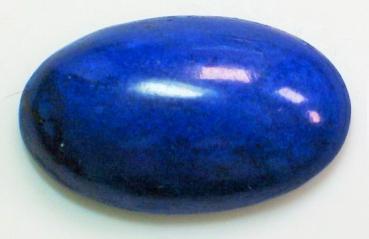Lapislazuli, Oval, Cabochon, Masse (L/B/H): 22,82 x 14,33 x 5,96 mm