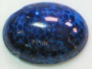Lapislazuli, Oval, Cabochon, Masse (L/B/H): 16,00 x 12,05 x 5,49 mm