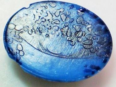 Preview: Lapislazuli, Oval, Cabochon, Masse (L/B/H): 16,00 x 12,05 x 5,49 mm