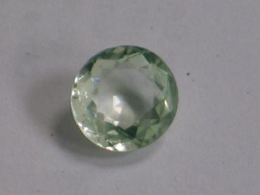 Citrin, rund, hellgelb, 3.0 ct, Maße: 8,98-9,08 x 4,57 mm