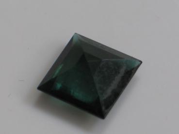 Preview: Turmalin, dunkelgrün, Carré, Gewicht: 4.6 ct.