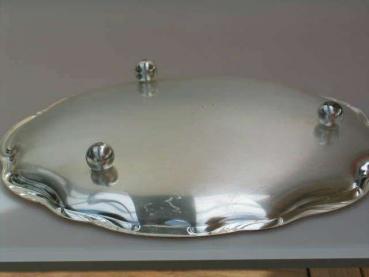 Preview: WMF runde versilberte Obstschale Gebäckschale Durchmesser 30 cm