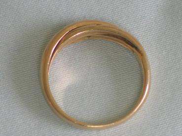 Preview: Diamantring mit 0.22 ct. aus 585er Gelbgold, Größe 60, Gewicht: 5,0g