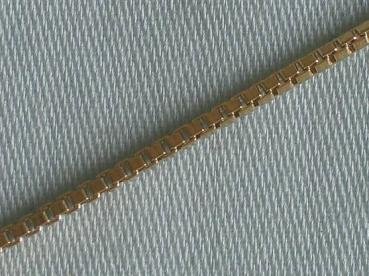 FBM Venezianerhalskette aus 585er Gelbgold, Länge 61 cm, Gewicht: 6,8g