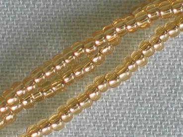 Schmucksteinkette mit 375er Gelbgoldverschluss, Länge 50,0 cm, Gewicht: 6,2g
