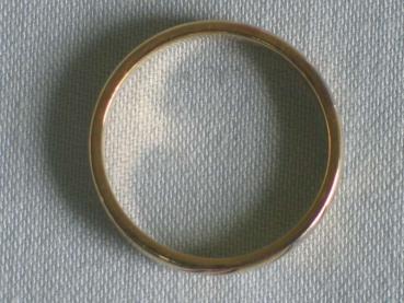 Diamantring aus 585er Gold Tricolor mit 0.02 ct, , Größe 54, Gewicht: 2,9g