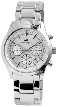 MC Herren Chronograph mit Edelstahlband