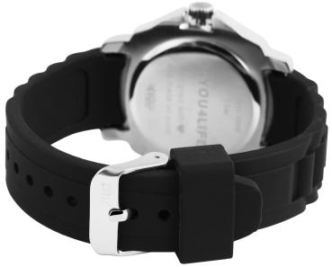 Preview: 4You Herrenuhr mit Silikonarmband