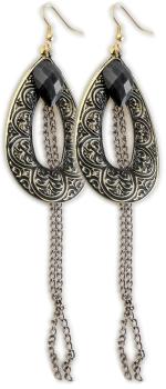 Cham Cham Ohranhänger, schwarz - Modell 2