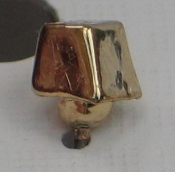 Cham Cham Ohrstecker, goldfarbig, VE 3 Stück, goldfarben