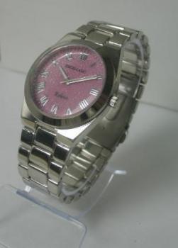 Excellanc Damenuhr mit Metallarmband - rosa