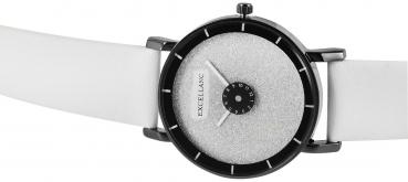 Excellanc Damenuhr mit Kunstlederband