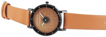 Excellanc Damenuhr mit Kunstlederband