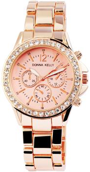 Donna Kelly Damenuhr mit Metallarmband