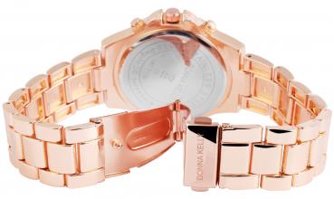 Donna Kelly Damenuhr mit Metallarmband