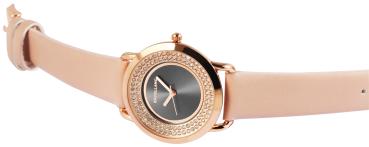 Excellanc Damenuhr mit Band aus Kunstleder