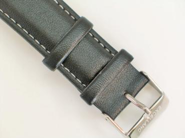 Excellanc Herrenuhr mit Band aus Kunstleder, schwarz