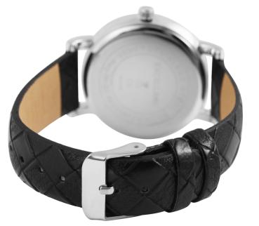 Excellanc Damenuhr mit Band aus Kunstleder