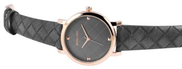 Excellanc Damenuhr mit Band aus Kunstleder