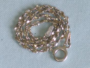 Kordelketten Armband aus 925er Sterlingsilber, Länge 18,8 cm Gewicht: ca. 1,6 Gramm