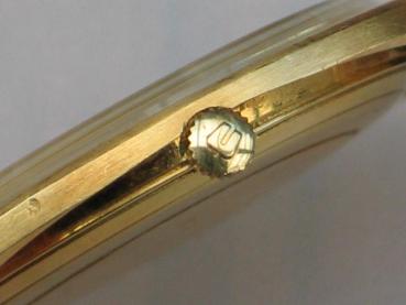 Vintage Universal Geneve Golden Shadow, Automatik, 750er Gold Herrenuhr
