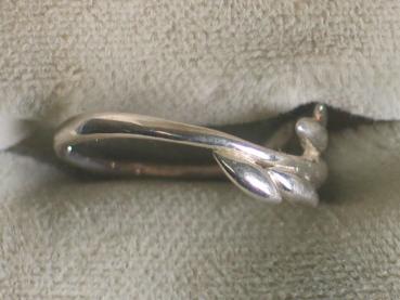 Preview: Ring "Siegerkranz" 925er Sterlingsilber, Größe 48 Gewicht: 1,3 Gramm