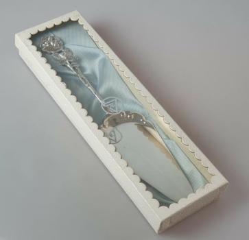 Tortenheber Hildesheimer Rose Rosendekor versilbert 100er Auflage unbenutzt in der Originalverpackung
