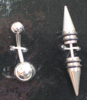 Preview: Body Piercing Set, 12 Teile, 316l Surgial Steel