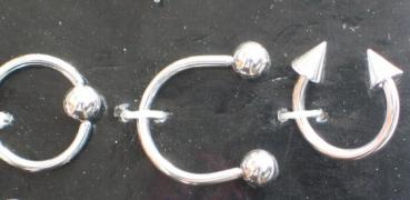 Preview: Body Piercing Set, 12 Teile, 316l Surgial Steel