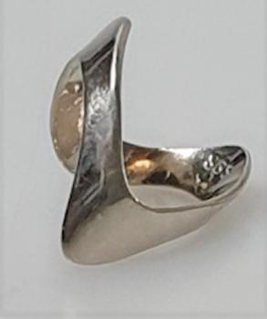 Ring aus 835er Silber, Größe 54, Gewicht: 3,0g