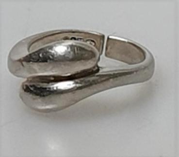 Ring aus 925er Silber, Gewicht: 7,5g