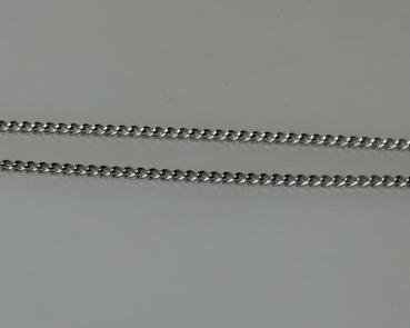 Panzerhalskette aus 925er Sterlingsilber, Länge 48,5 cm, Gewicht: 2,8g