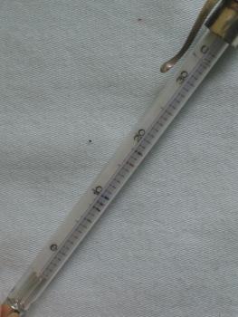 Weinthermometer aus 800er Silber Gewicht: ca. 14,6 Gramm