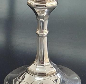Henry Matthews Oktagon Trinkkelch, Birmingham 1910, Gewicht: 170,0g