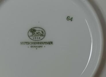 Vintage: 4x Hutschenreuther Kaffe / Teetassen und Unterteller