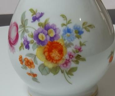 Vintage Blumenvase Rosenthal -Flower- mit Goldrand