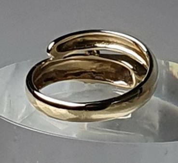 Preview: Brillantsolitär aus 750er Gold mit 0.15 ct., Größe 52, Gewicht: 4,6g