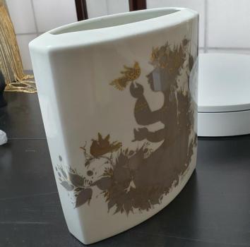Vintage Große Rosenthal Vase -Prinzessin Oriental- goldverzierung - Rosenthal Studio Linie Björn Wiinblad
