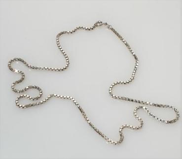 Venezianerkette aus 925er Sterlingsilber, Länge 40,5 cm, Gewicht: 9,0g