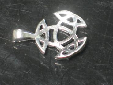 Anhänger "Keltischer Knoten" aus 925er Sterlingsilber, Gewicht: 1,7g