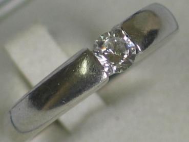 Ring aus 925er Sterlingsilber mit Schmuckstein, Größe 63 Gewicht: ca. 5,9 Gramm
