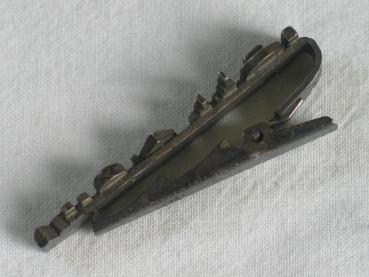 Preview: Krawattennadel "Stadtbild" aus 925er Sterlingsilber mit Schmuckstein Gewicht: ca. 10,3 Gramm