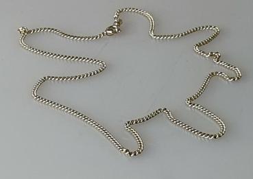 Panzerhalskette aus 333er Gelbgold, Länge 40 cm, Gewicht: 3,3g