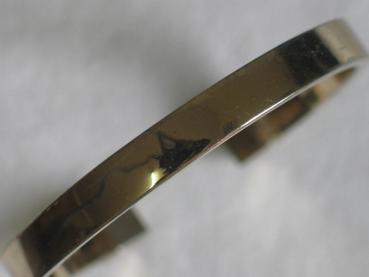 Armspange aus Metall, goldfarben, Gewicht: 35,6g